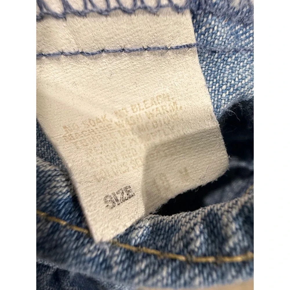 Vintage OshKosh Bgosh Kids Denim Overalls Medium‎ Wash Made in USA Size 18M